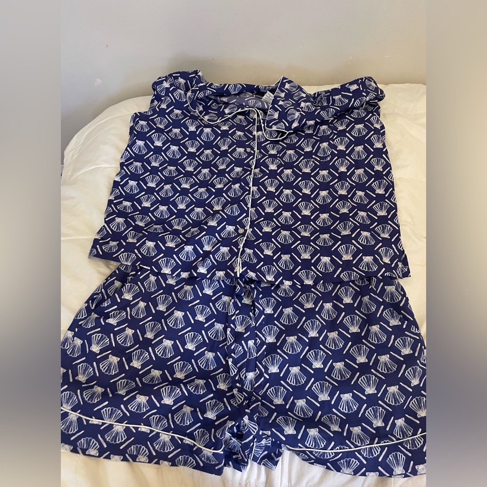 Sigrid Olsen Blue Shell PJS Women's